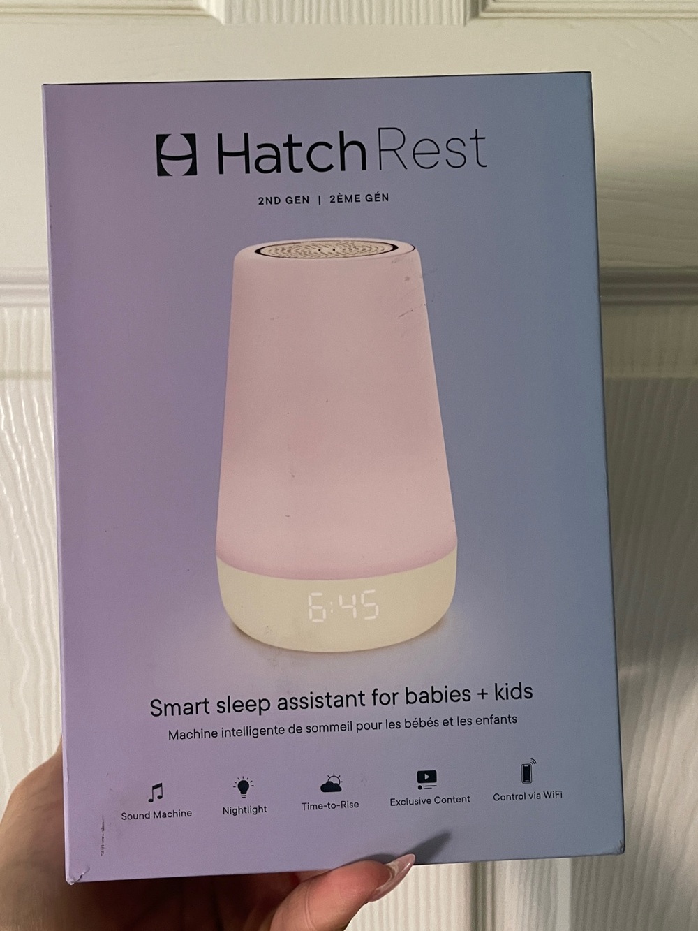 Hatch Rest 2nd Gen Nightlight and Sound Machine - Open Box New